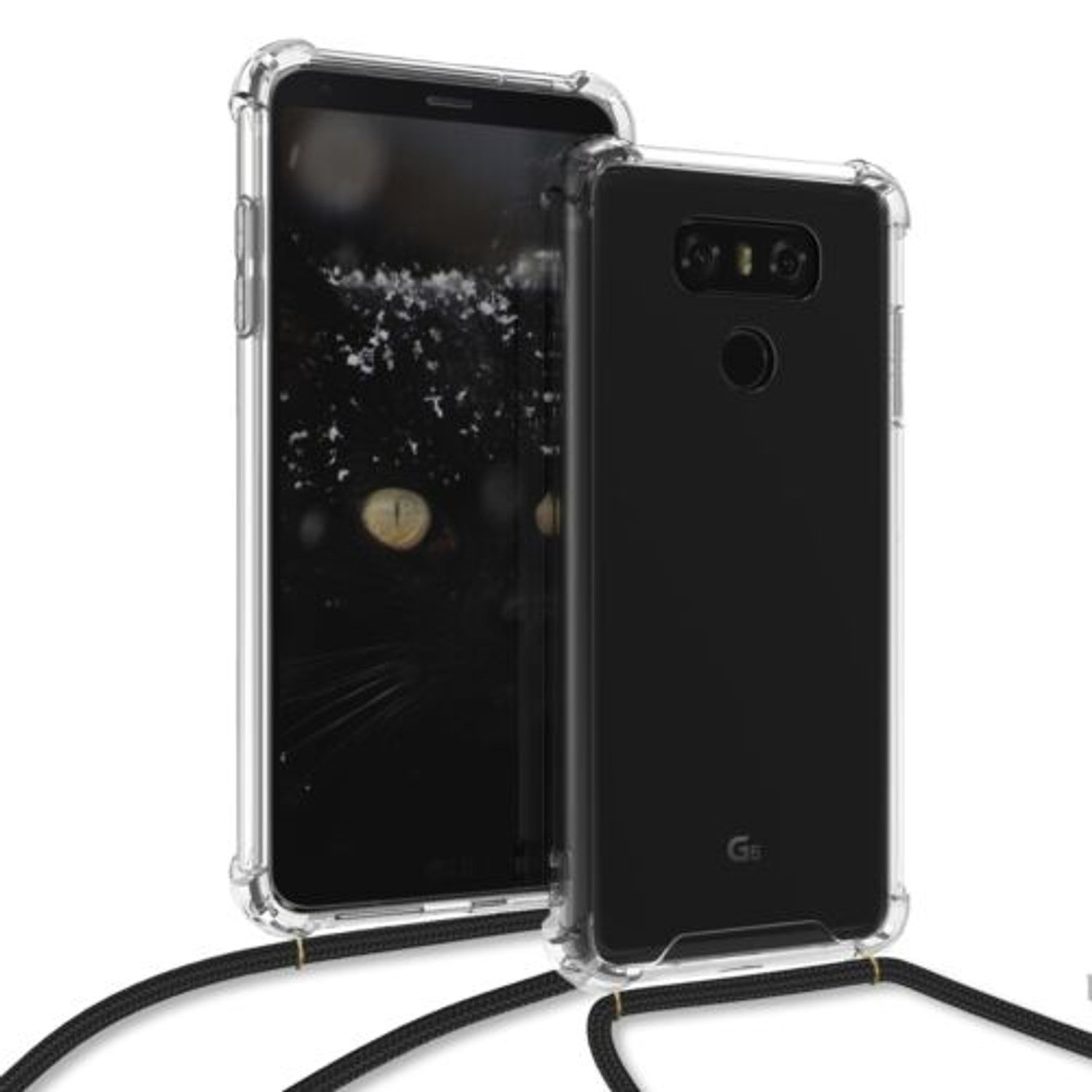 Husa pentru LG G6, Silicon, Transparent, 51835.03 fotografia produsului View 7 L