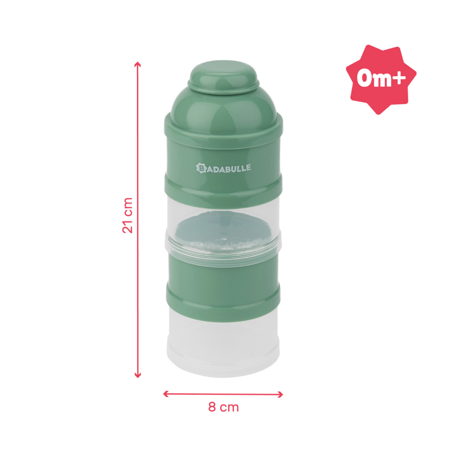 Dozator lapte praf Verde, Badabulle fotografia produsului View 4 L