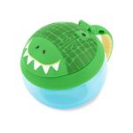 Cana pentru gustari Zoo Crocodil, 222 ml,  Skip Hop fotografia produsului