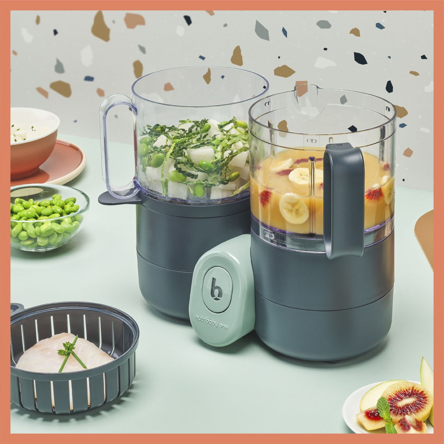 Robot Babymoov Multifunctional 4 in 1 Nutribaby ONE fotografia produsului View 5 L