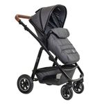 Carucior 3 in 1, Simplex, Grey Melange, BabyGo fotografia produsului View 4 S