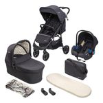 Carucior Style 3 in 1 Black, BabyGo fotografia produsului