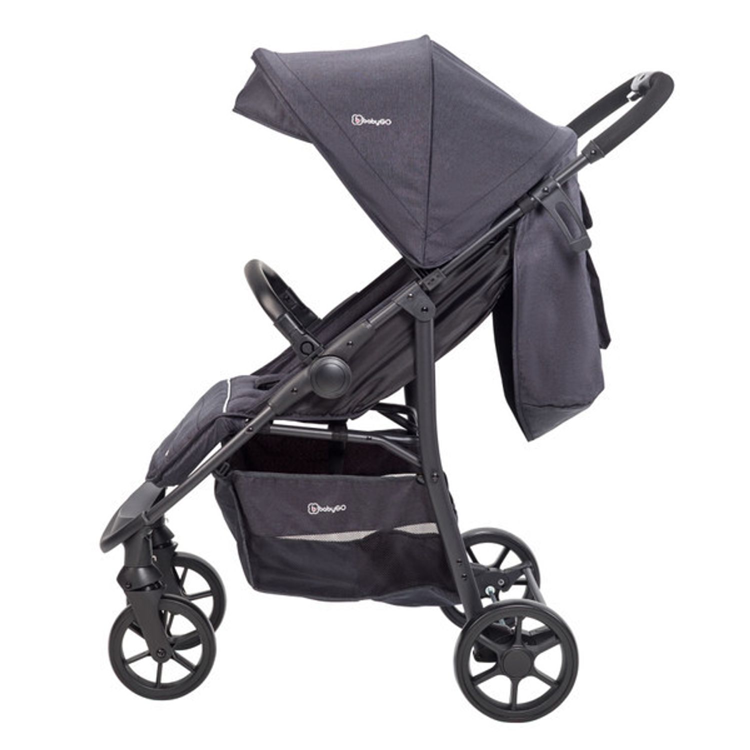Carucior Style 3 in 1 Black, BabyGo fotografia produsului View 3 L