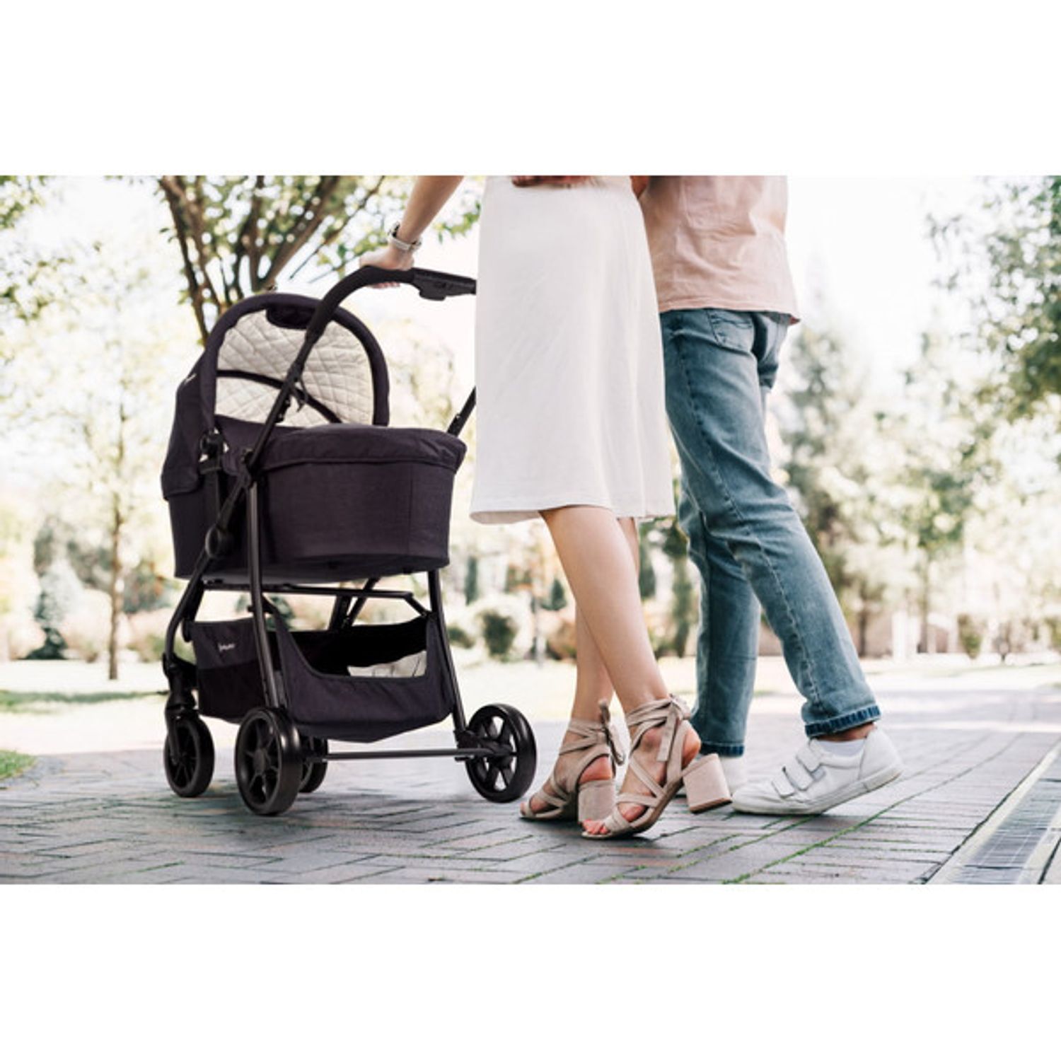 Carucior Style 3 in 1 Black, BabyGo fotografia produsului View 2 L
