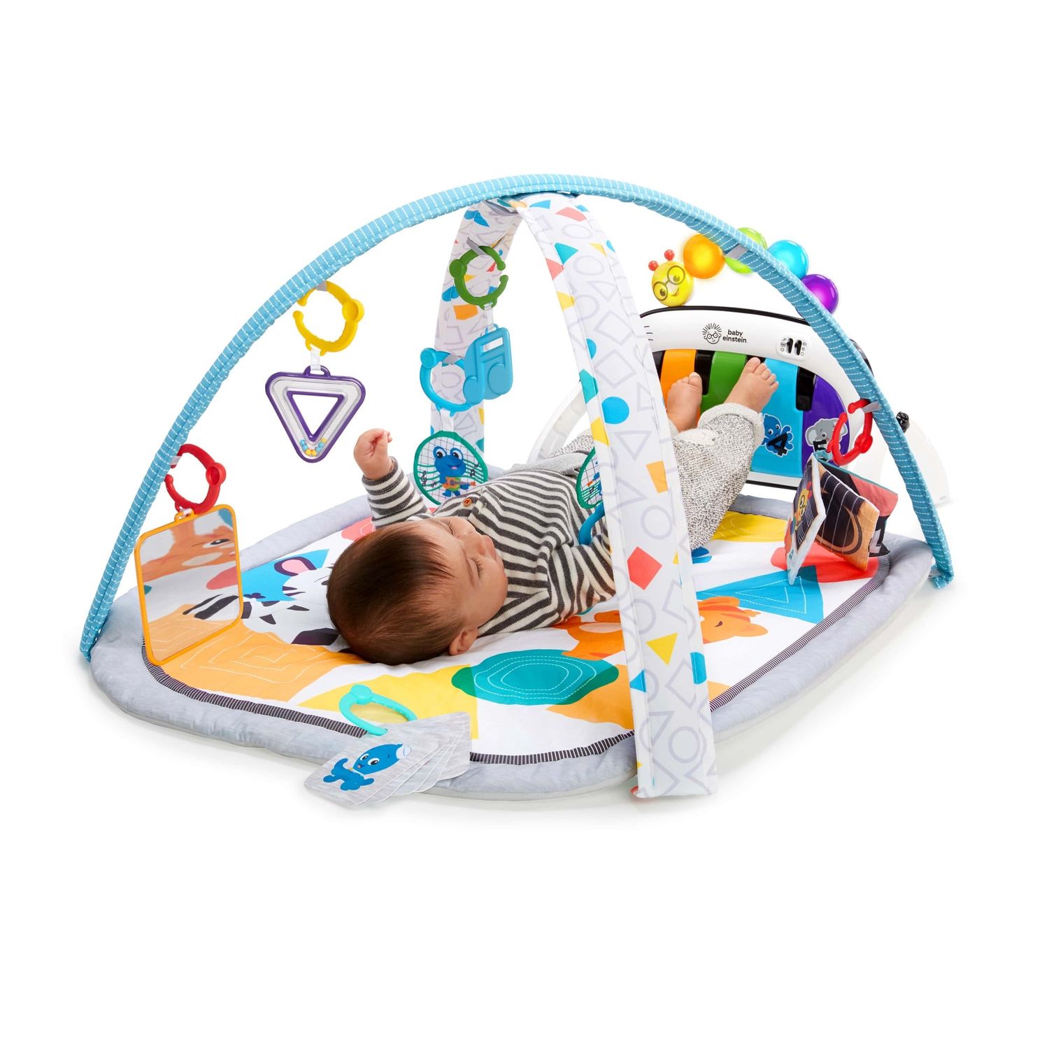Saltea de joaca 4 in 1 Baby Einstein - Kickin' Tunes fotografia produsului View 2 L
