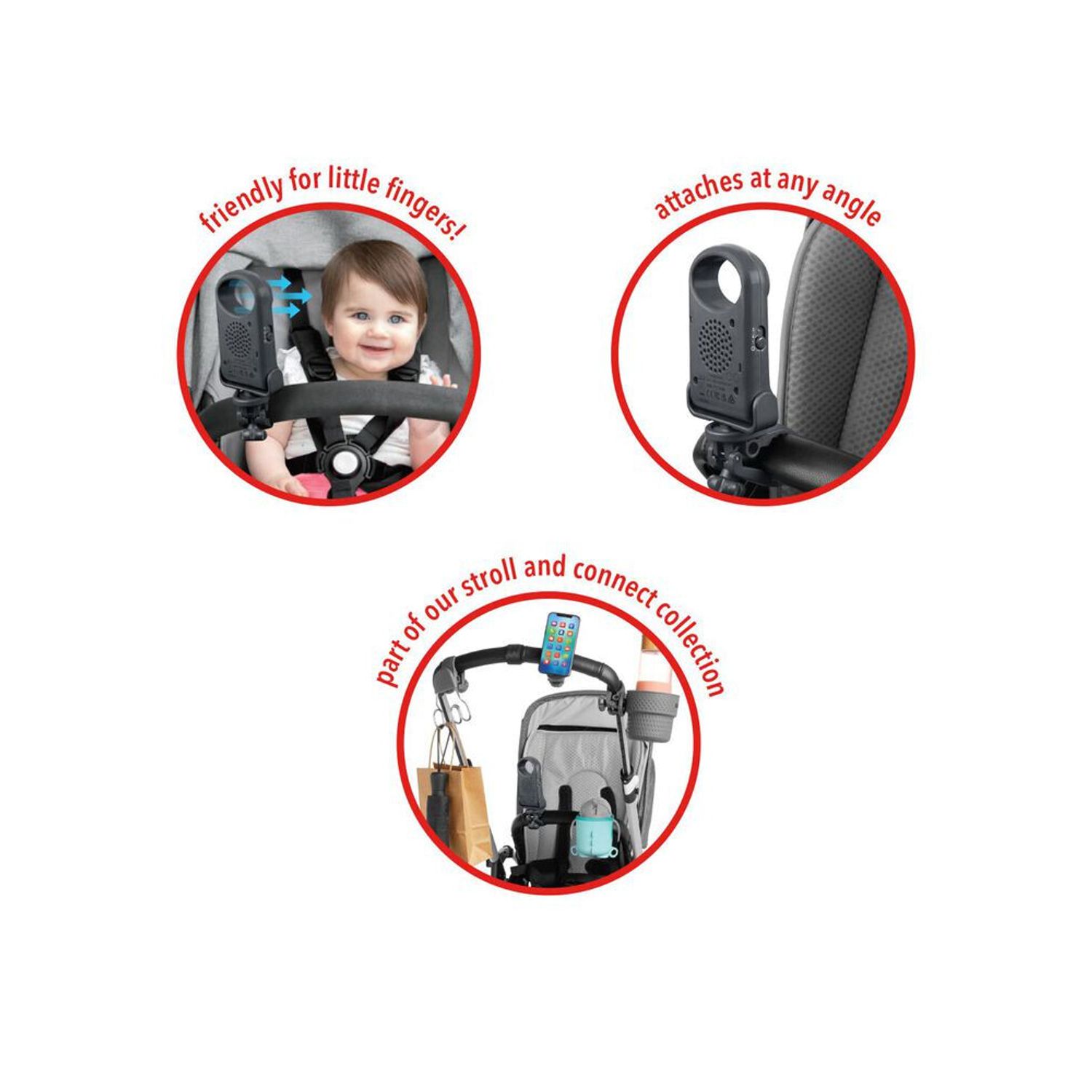 Ventilator pentru carucior, cu USB, Skip Hop fotografia produsului View 4 L