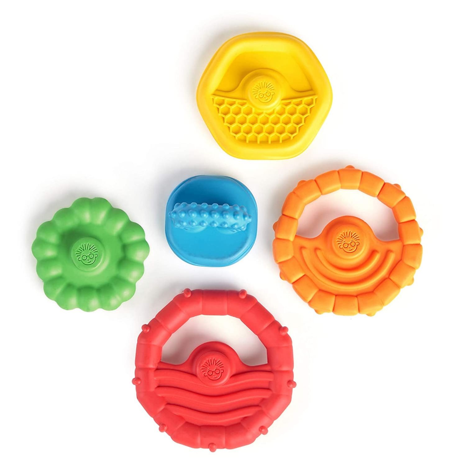 Jucarie multisenzoriala si de dentitie Stacking Teether, Baby Einstein fotografia produsului View 2 L