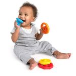 Jucarie multisenzoriala si de dentitie Stacking Teether, Baby Einstein fotografia produsului View 5 S