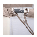 Patut co-sleeper Vivaldi Beige, BabyGo fotografia produsului View 5 S