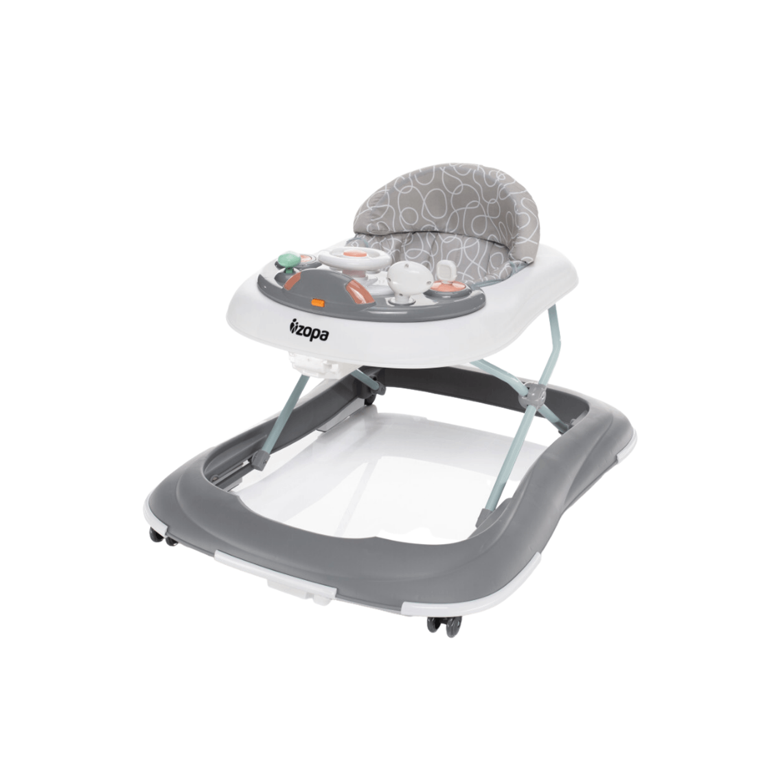 Premergator Fiesta Grey/White, Alb, ZOPA fotografia produsului View 3 L