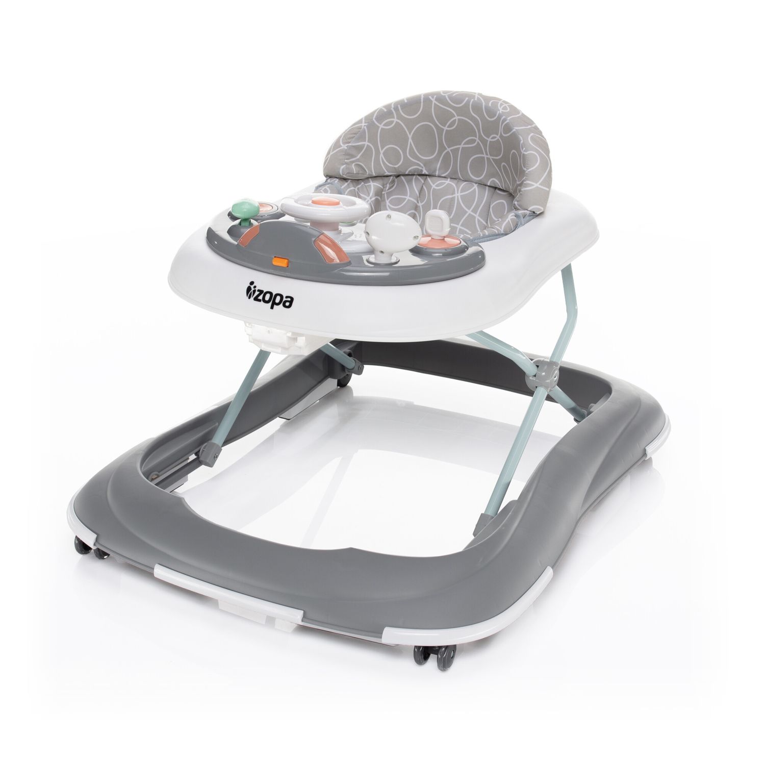 Premergator Fiesta Grey/White, Alb, ZOPA fotografia produsului View 2 L