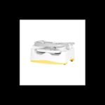 Booster pliabil Badabulle Fold & Go Galben cu Alb fotografia produsului View 5 S