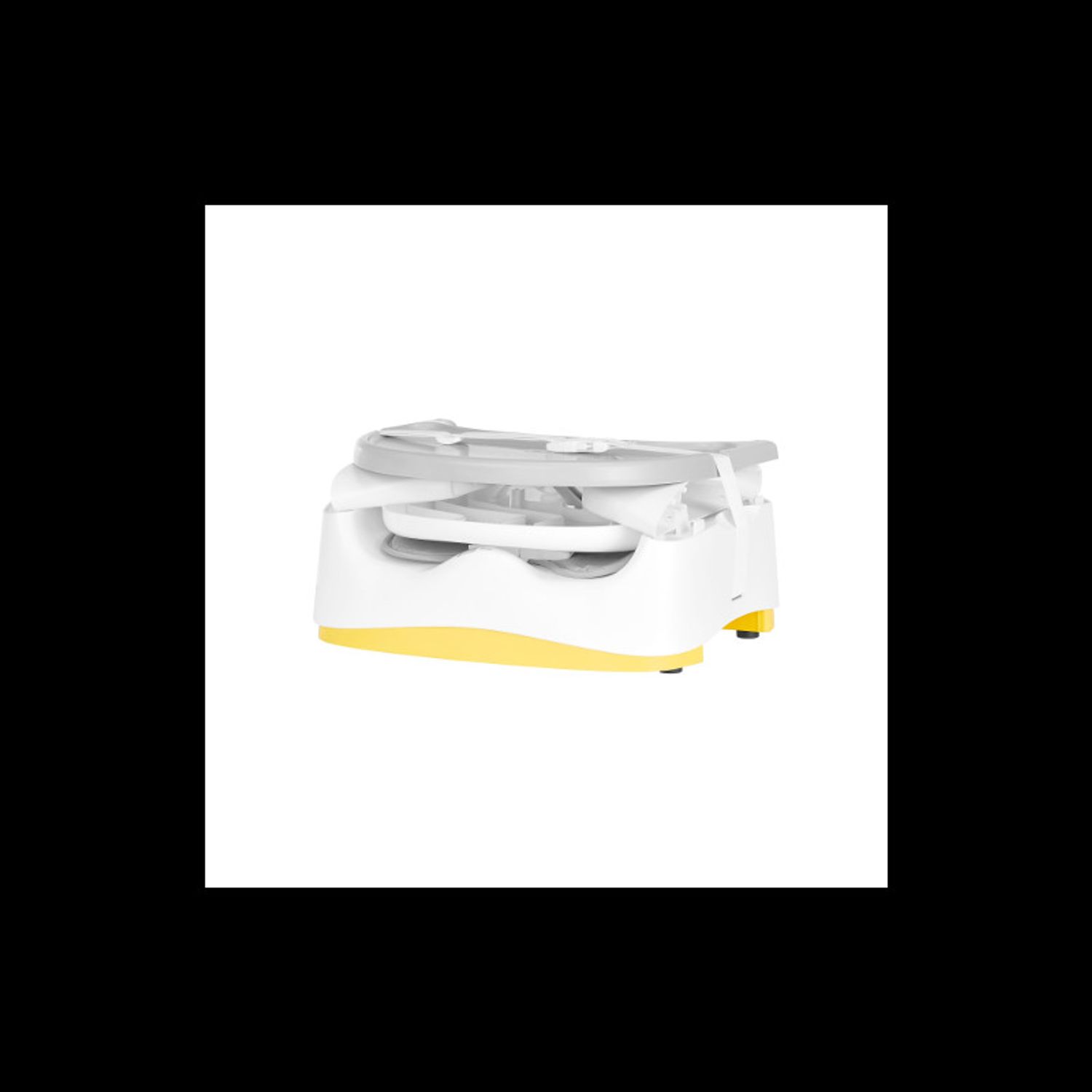 Booster pliabil Badabulle Fold & Go Galben cu Alb fotografia produsului View 5 L