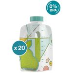 Set 20 pungi reutilizabile pentru hranire, Babymoov fotografia produsului View 2 S