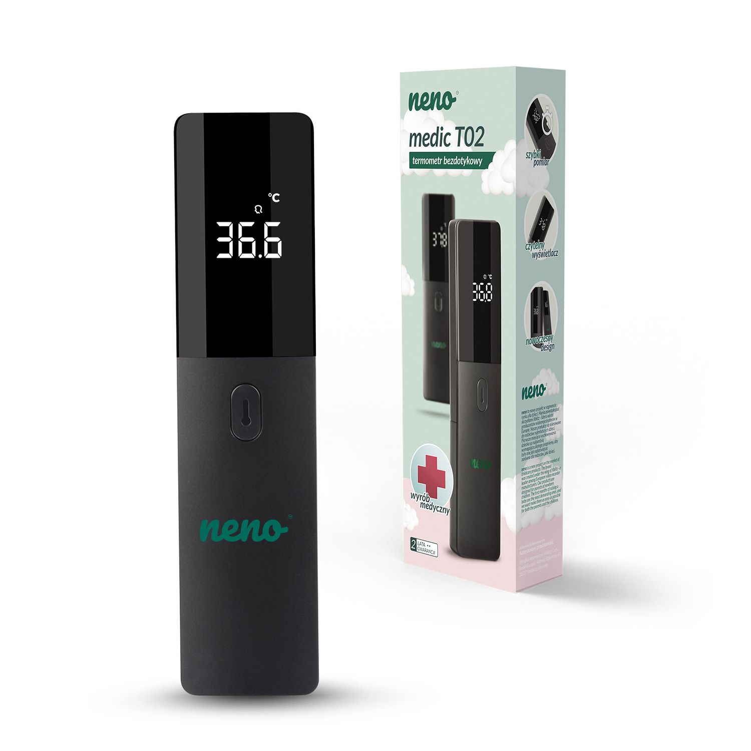 Termometru infrarosu multifunctional T02, Neno fotografia produsului View 4 L