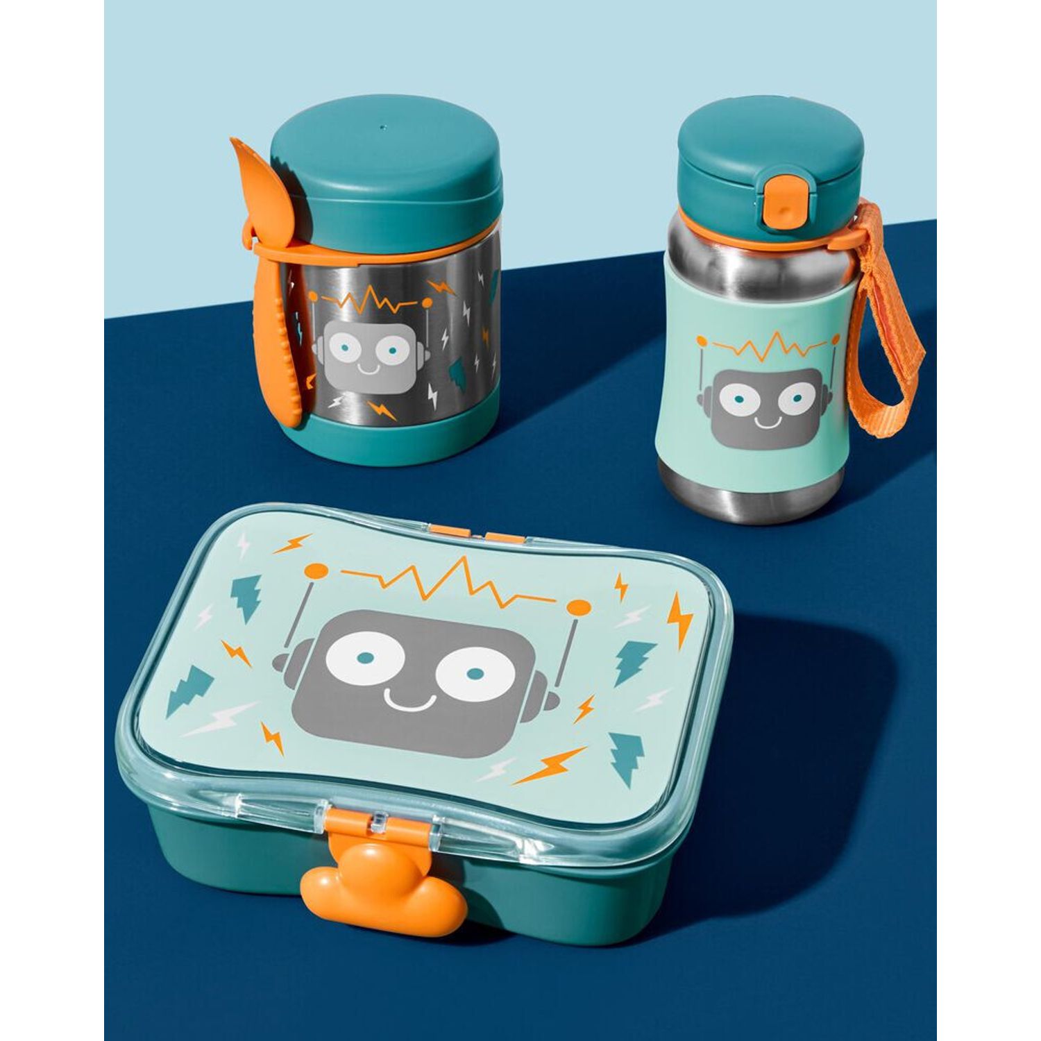 Kit pentru pranz Spark Robot, 700 ml, Skip Hop fotografia produsului View 2 L