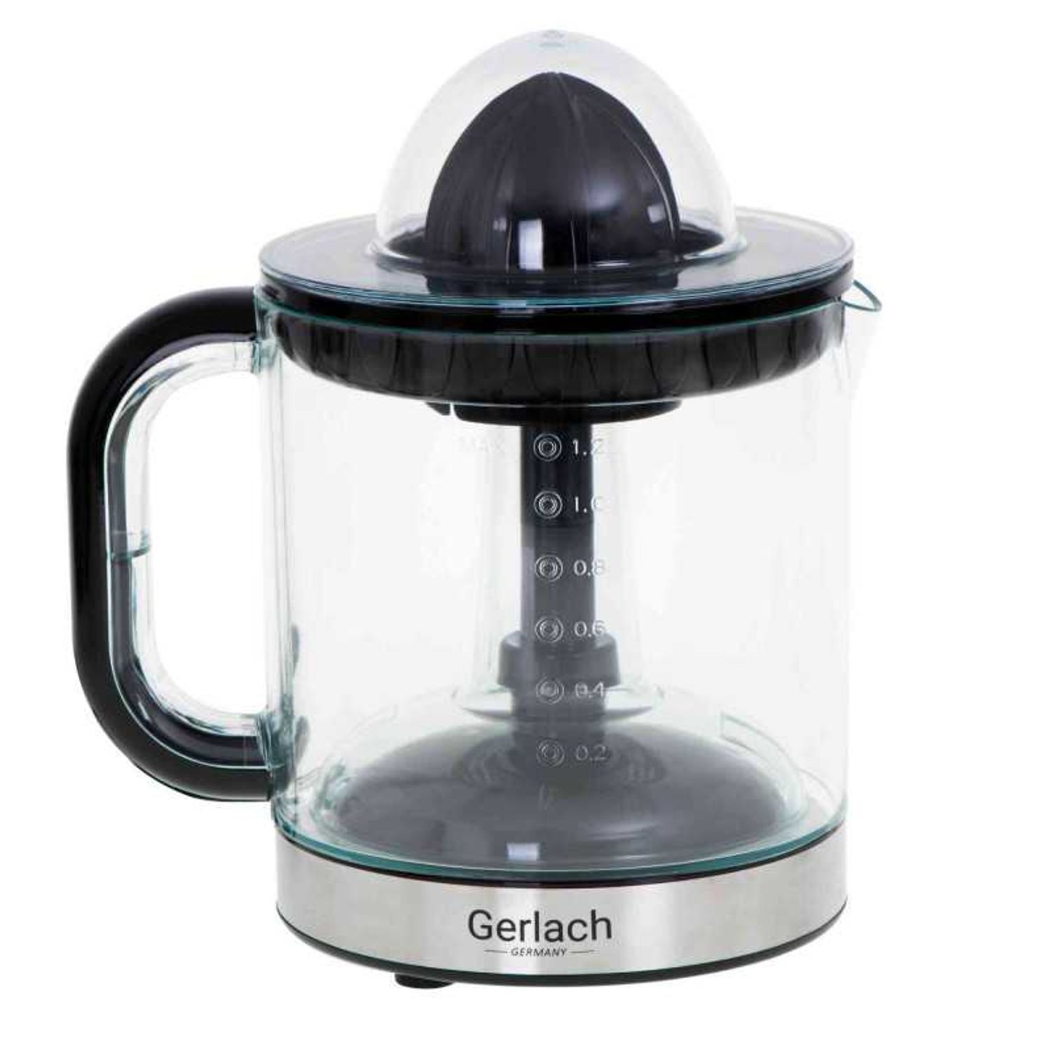 Storcator citrice Gerlach GL4007 40W 1.2l 2 conuri pentru presare Argintiu fotografia produsului