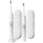 Set 2 Periute de dinti electrice Philips Sonicare ProtectiveClean HX6877-34 Alb-Argintiu fotografia produsului