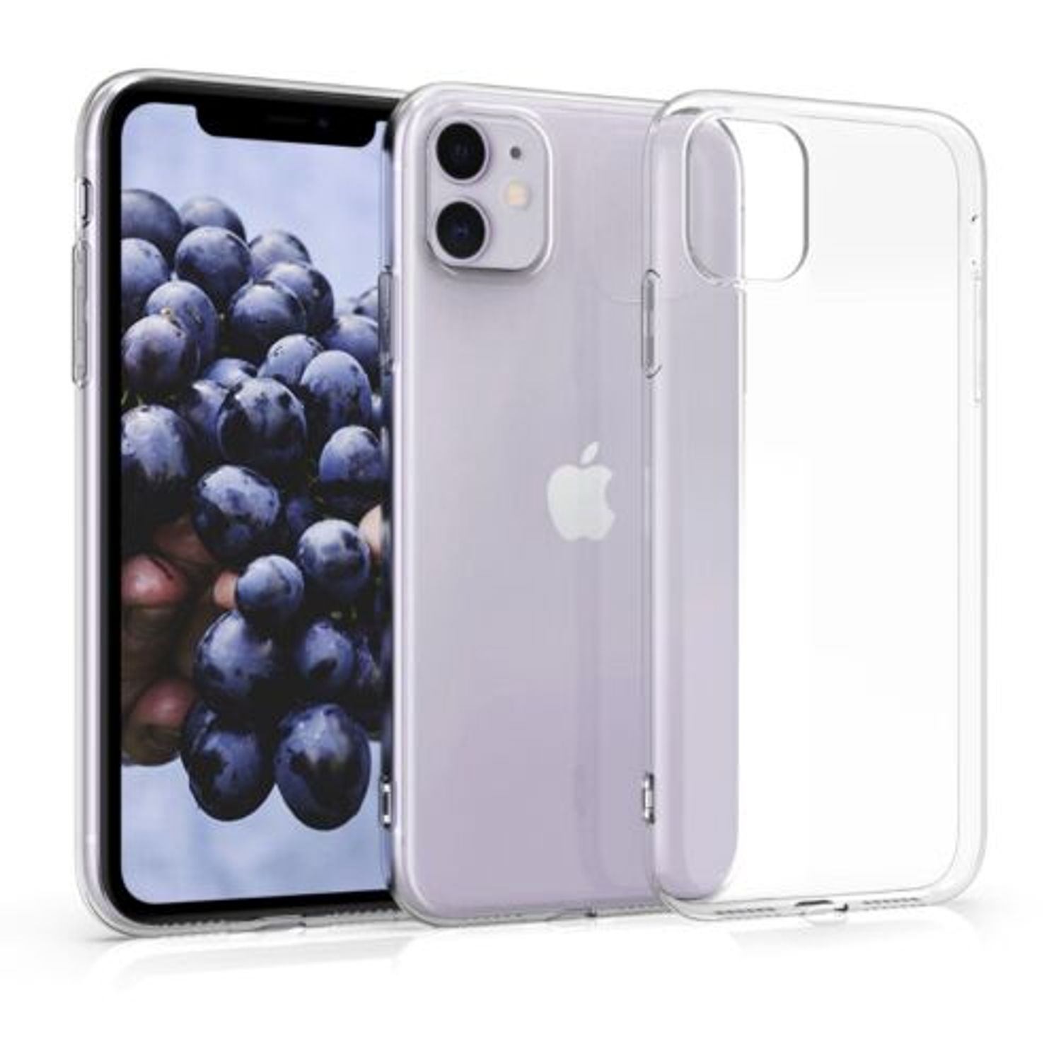 Husa pentru Apple iPhone 11, Silicon, Transparent, 50355.03 fotografia produsului View 2 L