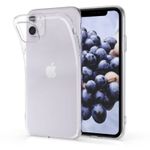 Husa pentru Apple iPhone 11, Silicon, Transparent, 50355.03 fotografia produsului
