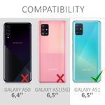 Husa pentru Samsung Galaxy A51, Silicon, Rose Gold, 51201.31 fotografia produsului View 4 S