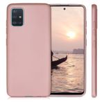 Husa pentru Samsung Galaxy A51, Silicon, Rose Gold, 51201.31 fotografia produsului View 2 S