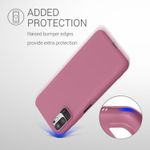 Husa Kwmobile pentru Xiaomi Redmi Note 10 5G, Silicon, Violet, 54947.167 fotografia produsului View 5 S