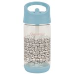 Sticla cu pai cu pisici, 350ml, Badabulle fotografia produsului