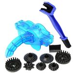 Kit DeLuxe pentru curatarea lantului bicicletei, Albastru fotografia produsului