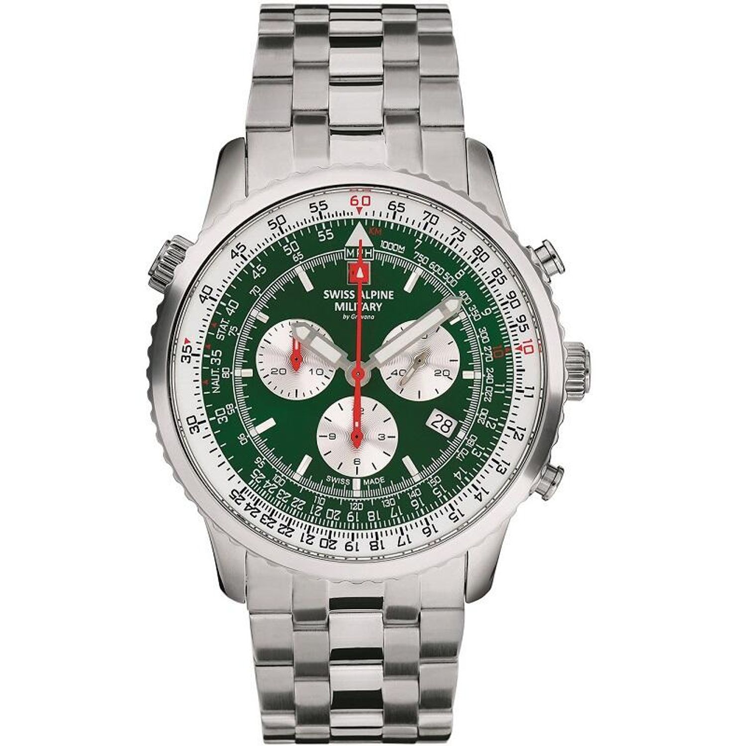 Ceas Swiss Alpine Military 7078.9134 Cronograf fotografia produsului