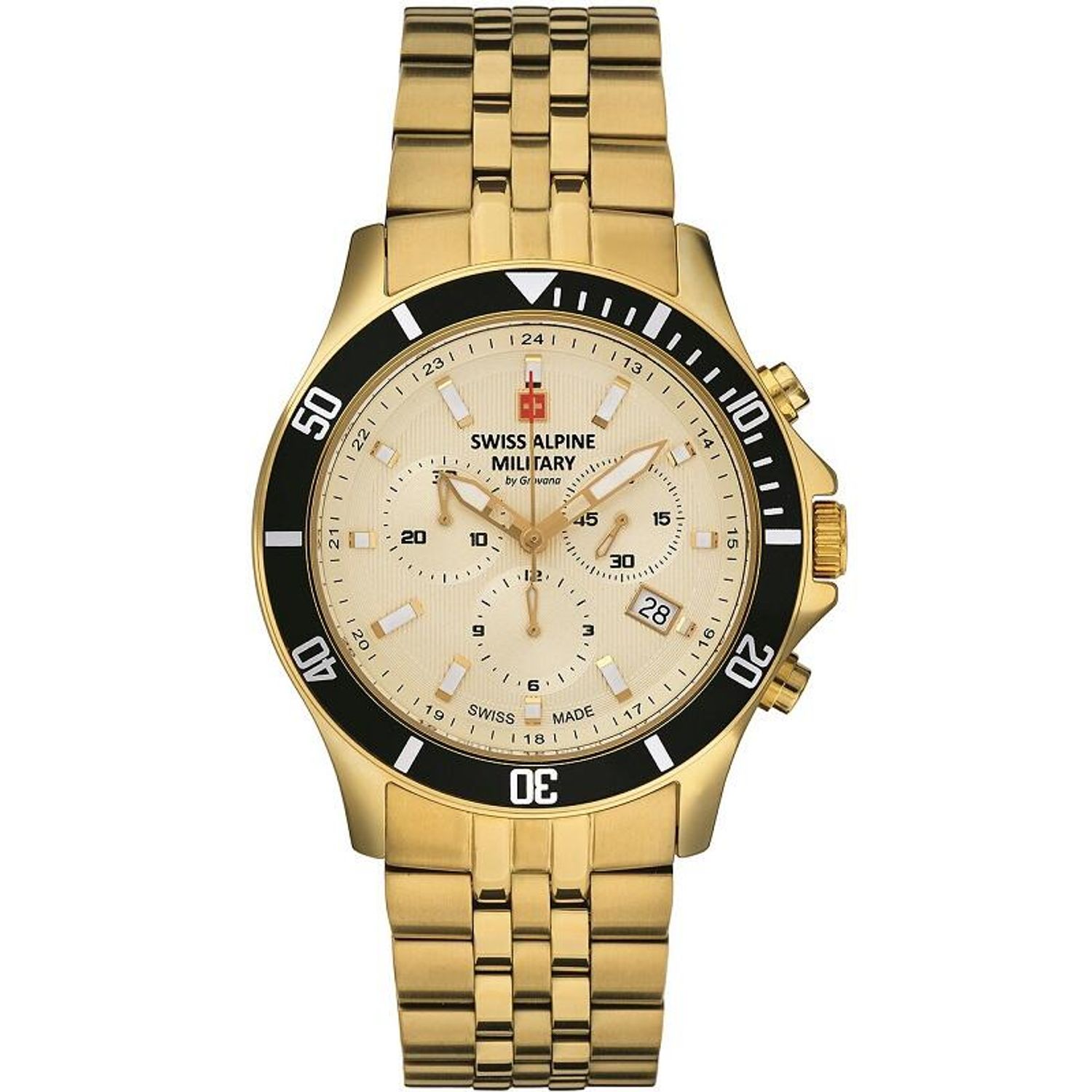 Ceas Swiss Alpine Military BY GROVANA SAM7022.9111 Cronograf fotografia produsului