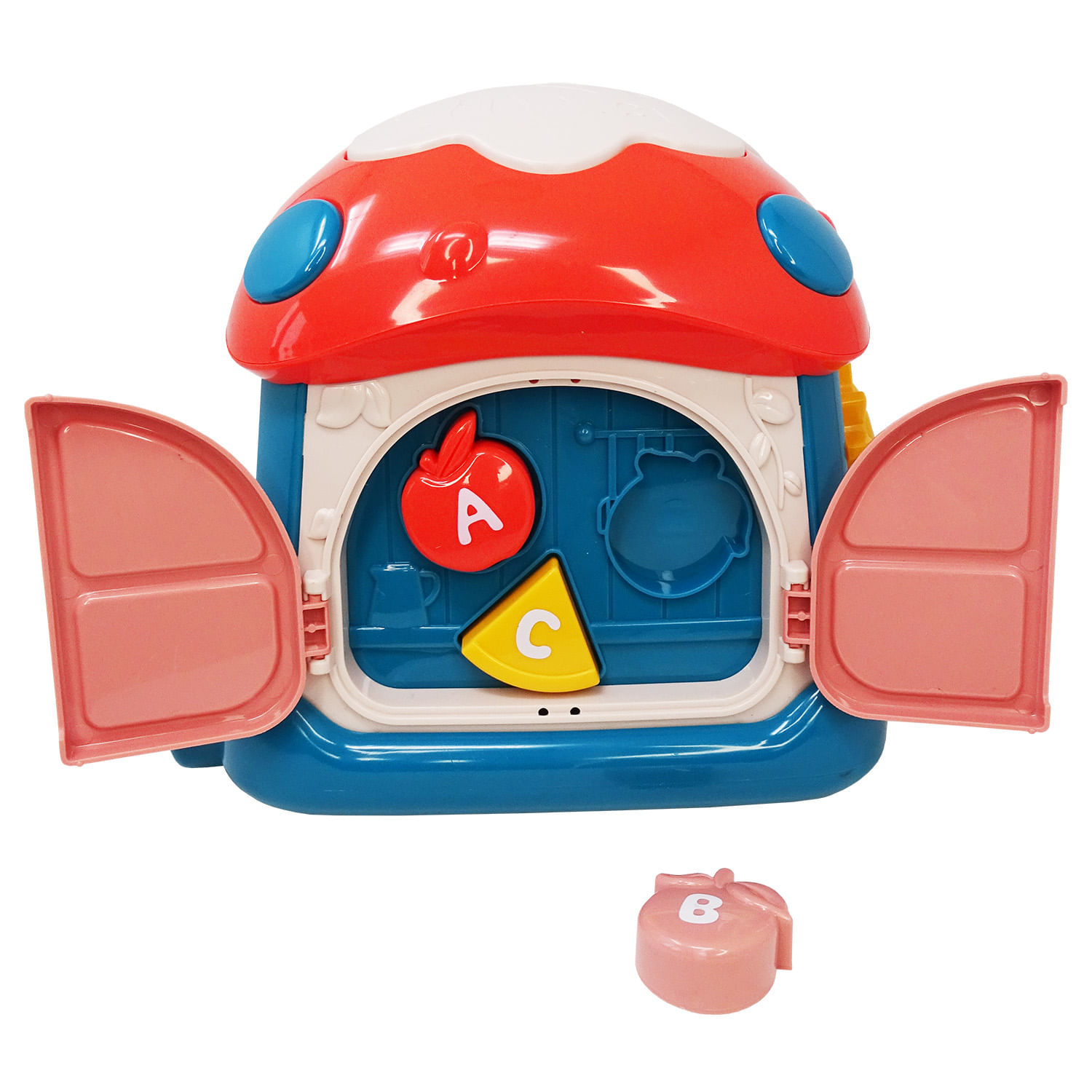 Jucarie Interactiva Casuta cu Activitati, Multifunctionala, Salamandra Kids fotografia produsului View 2 L