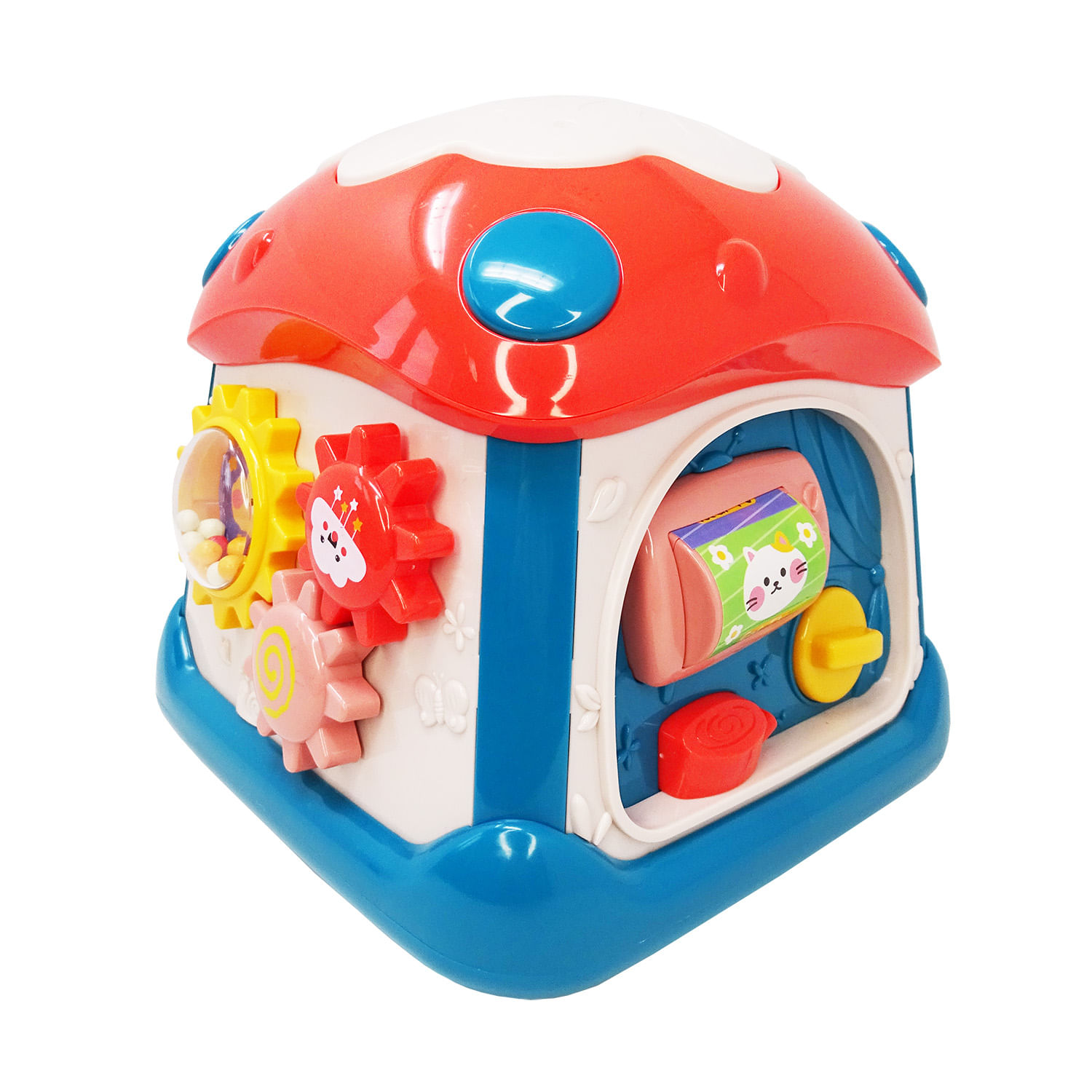 Jucarie Interactiva Casuta cu Activitati, Multifunctionala, Salamandra Kids fotografia produsului View 5 L
