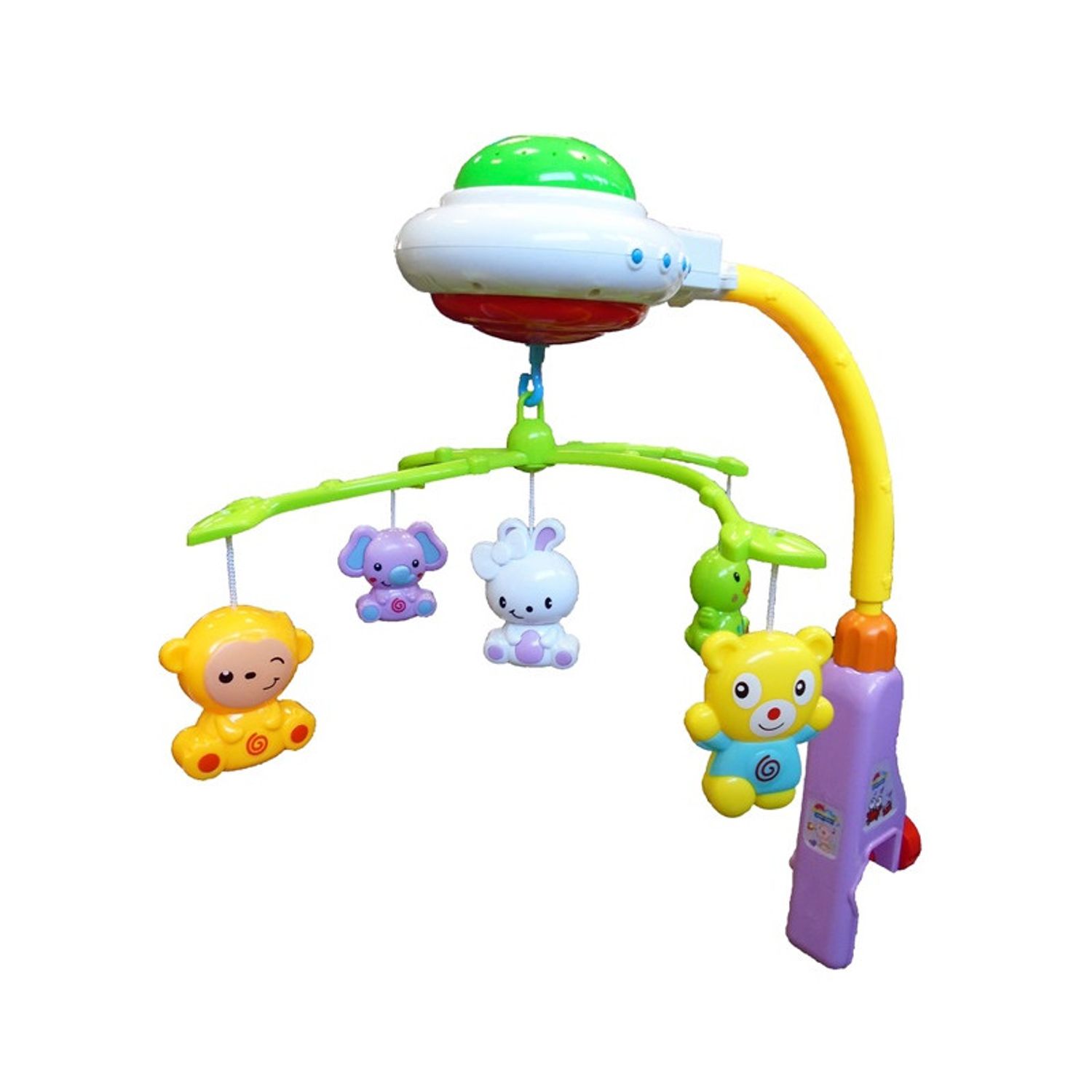 Carusel muzical SALAMANDRA KIDS&reg; pentru patut cu proiectie fotografia produsului