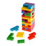 Joc de societate Jenga TETRIS, 47 Piese fotografia produsului