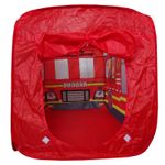 Cort Rosu cu tematica Pompieri, pentru copii, Salamandra Kids fotografia produsului View 3 S