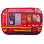 Cort Rosu cu tematica Pompieri, pentru copii, Salamandra Kids fotografia produsului View 2 S