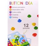 Jucarie Interactiva Button Idea, 12 imagini, 46 de piese, multicolor fotografia produsului View 3 S