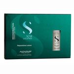 Lotiune tratament de reconstructie Alfaparf Semi di Lino Reconstruction, 6x13 ml fotografia produsului