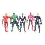 Set 5 Figurine articulate Avengers , 12 cm fotografia produsului View 2 S
