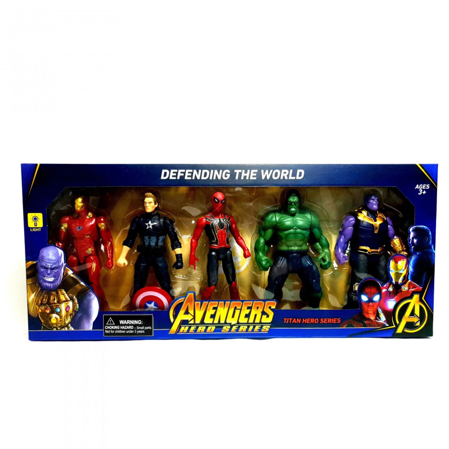 Set 5 Figurine articulate Avengers , 12 cm fotografia produsului