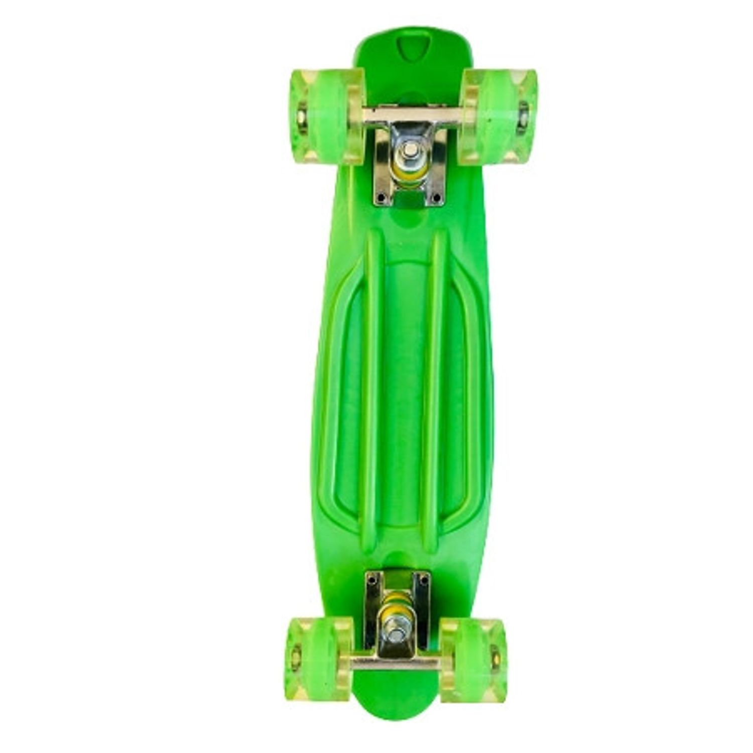 PennyBoard pentru copii, cu roti luminoase, verde fotografia produsului View 2 L