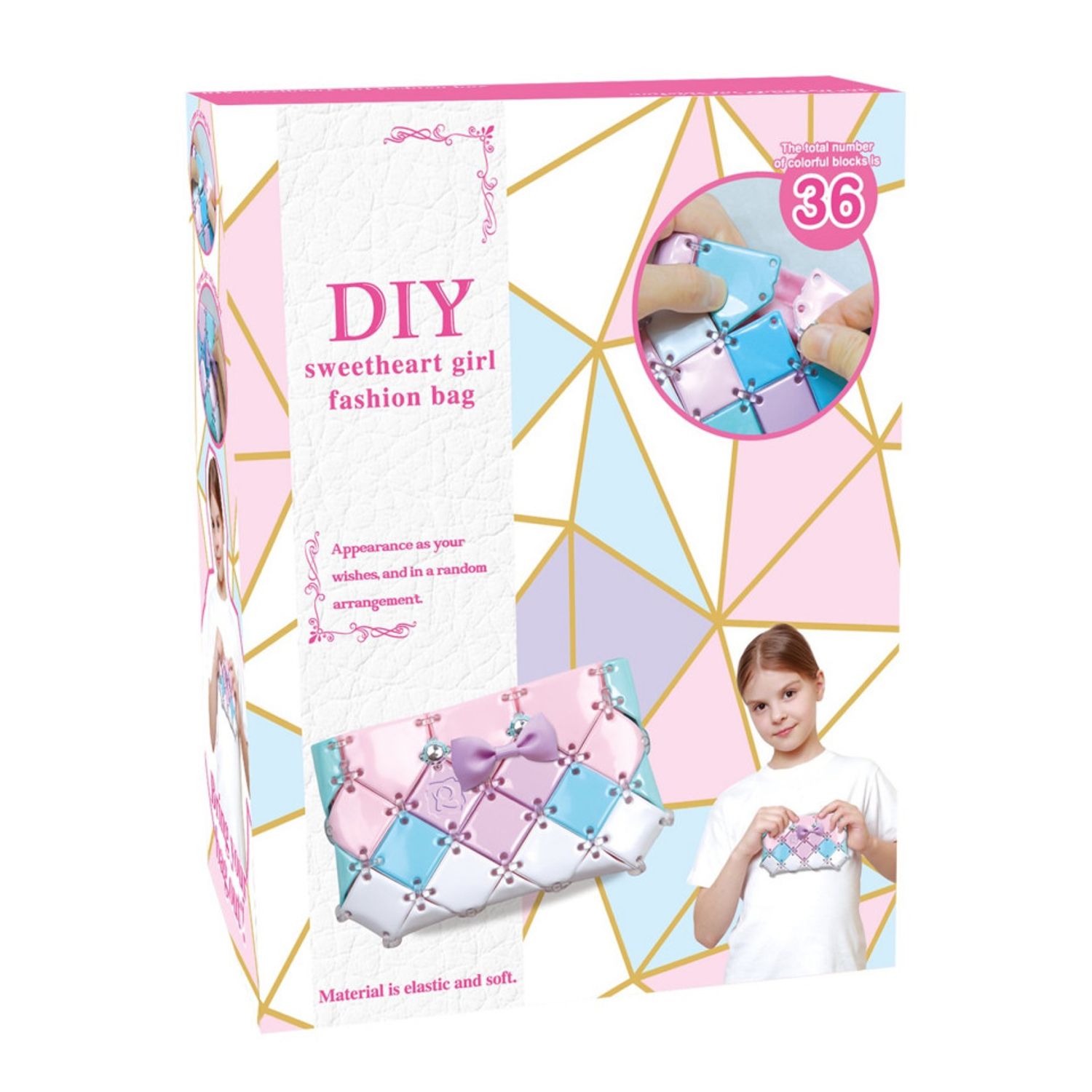 Set creativ DIY, creeaza propria poseta fotografia produsului