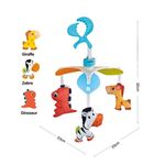 Caruselul mecanic Bedside Bell pentru bebelusi, albastru fotografia produsului View 3 S
