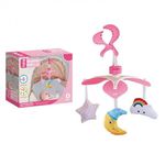 Caruselul mecanic Bedside Bell pentru bebelusi, roz fotografia produsului View 2 S