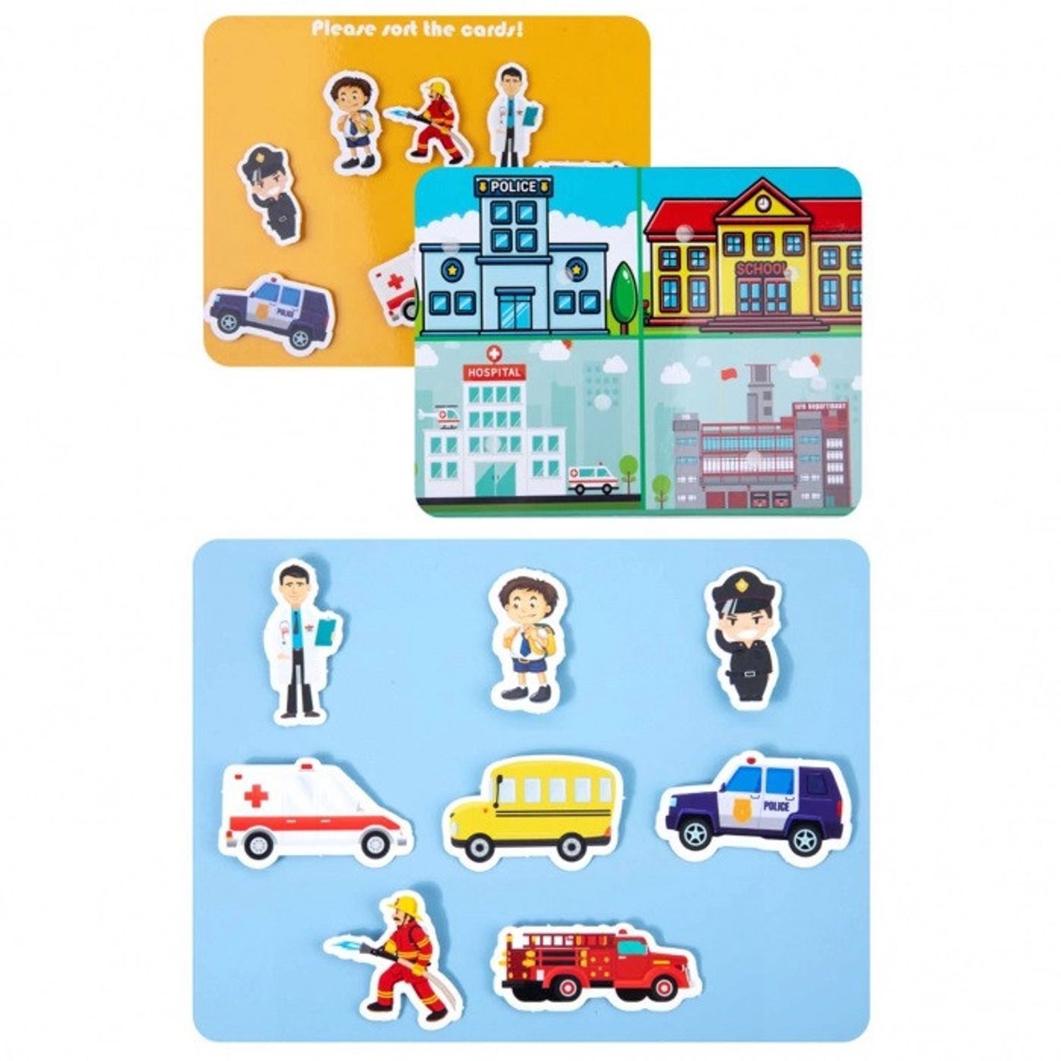 Carte cu activitati cu stickere reutilizabile Quiet Book fotografia produsului View 4 L