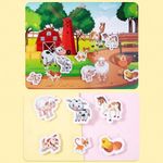 Carte cu activitati cu stickere reutilizabile Quiet Book fotografia produsului View 2 S