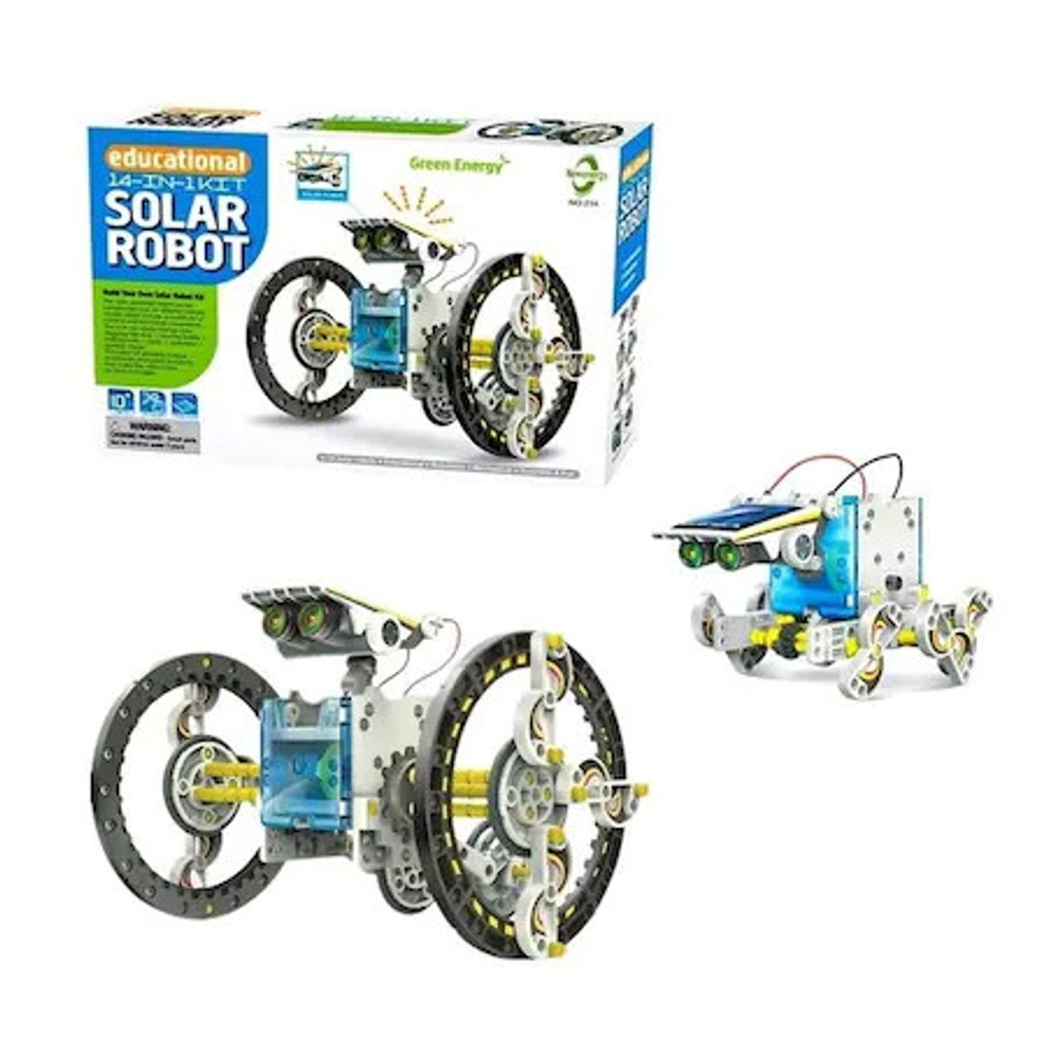 Kit robotic solar, jucarie educativa 14in1 fotografia produsului