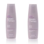 Set Alfaparf Lisse Design Keratin, 2 x 250 ml fotografia produsului