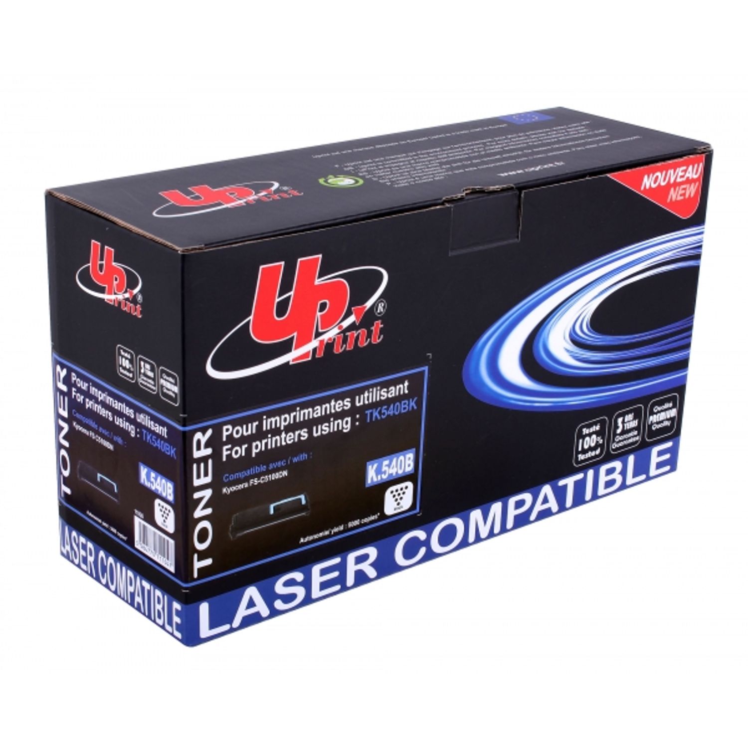 Toner KLT540BUP negru, 5000 pag, compatibil TK540K, pentru KYOCERA FSC5100DN fotografia produsului